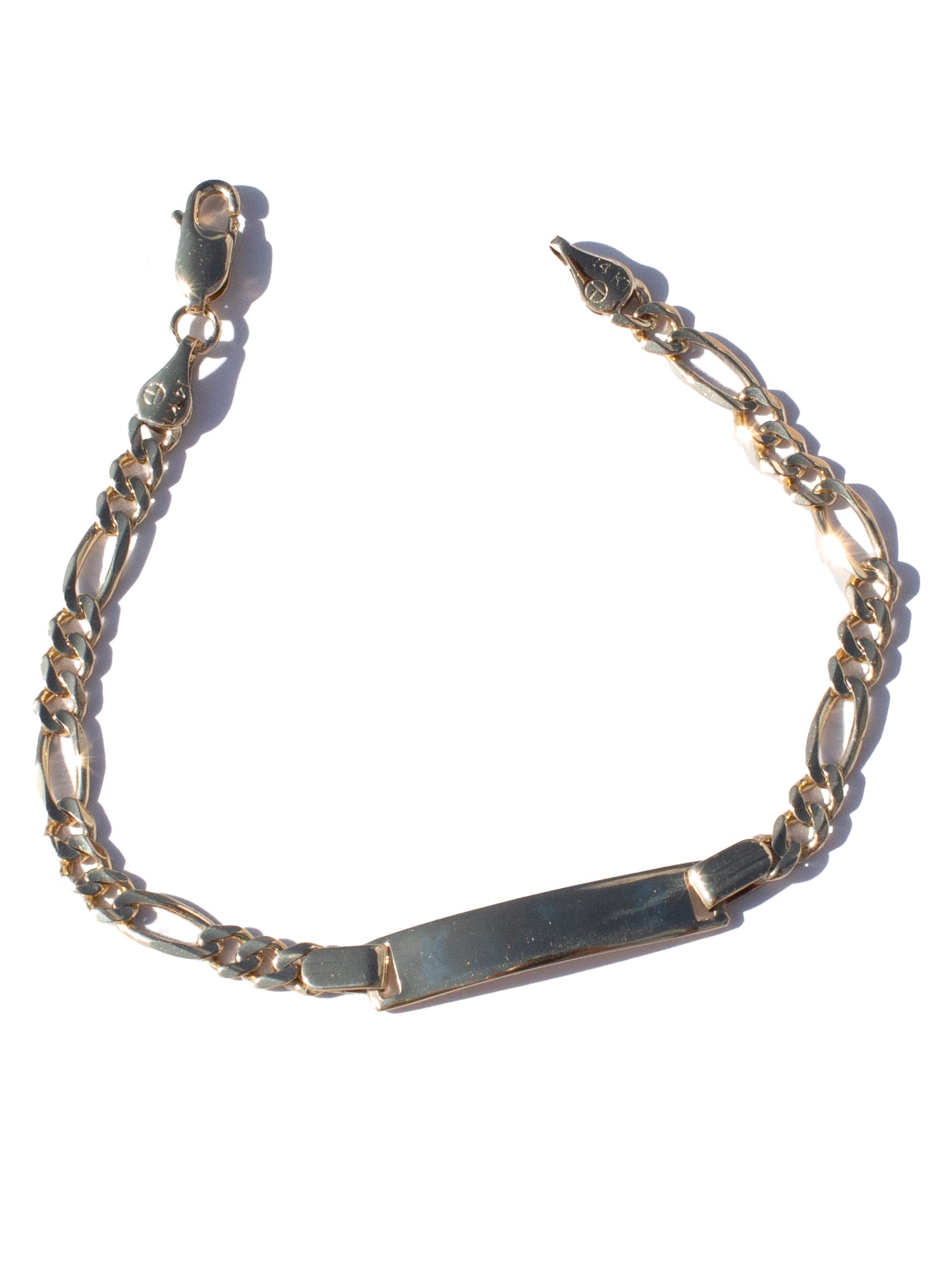 Classic 14k gold ID Bracelet