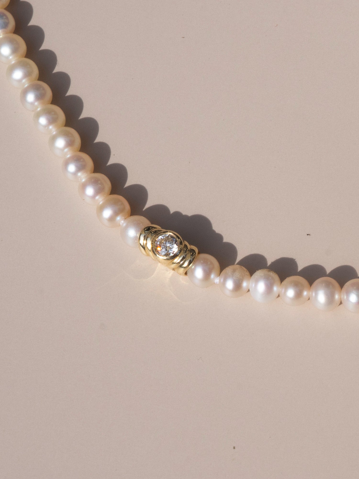 Pearl and Diamond Choker