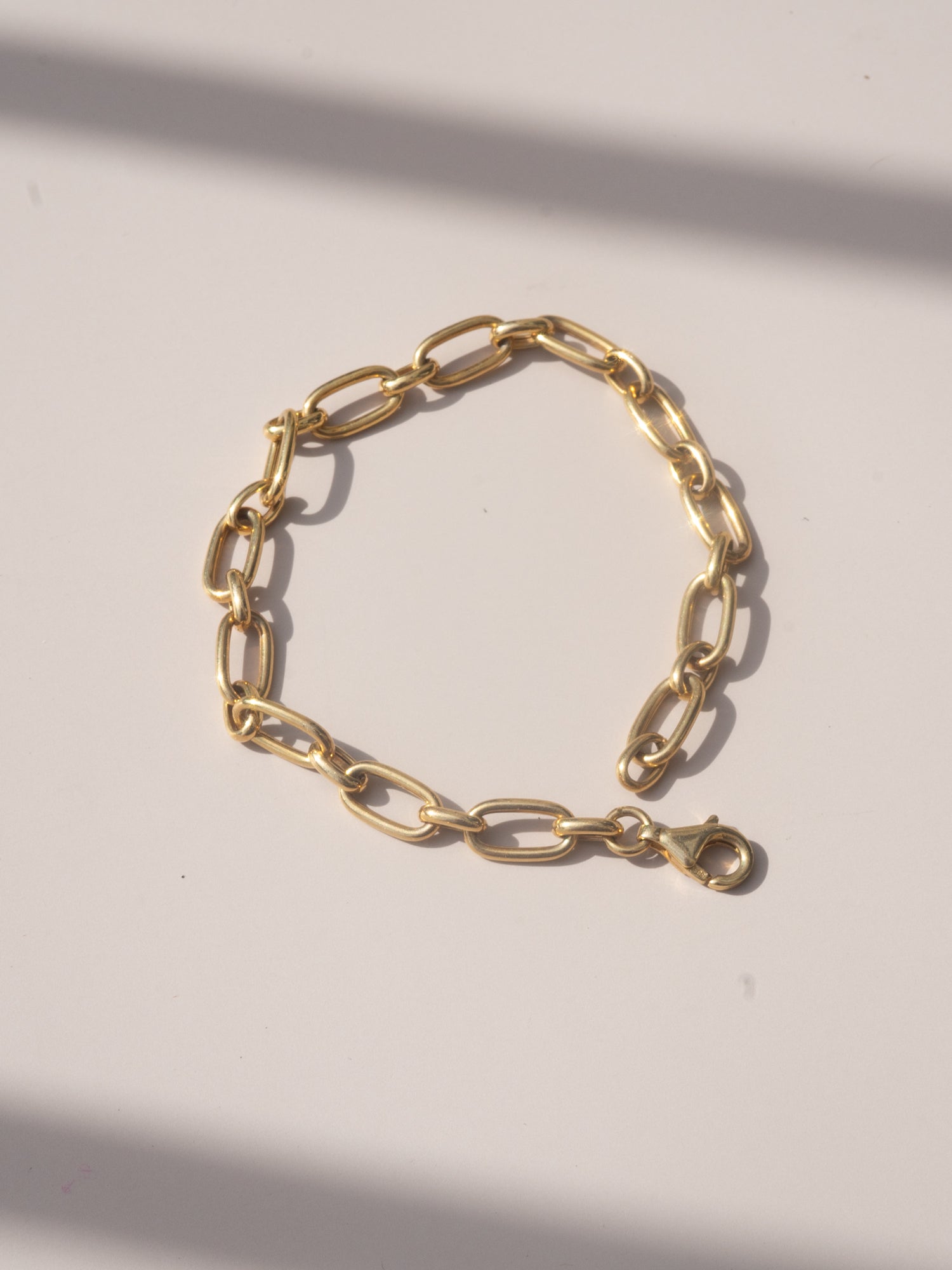 Vintage Hollow Mixed Link Bracelet