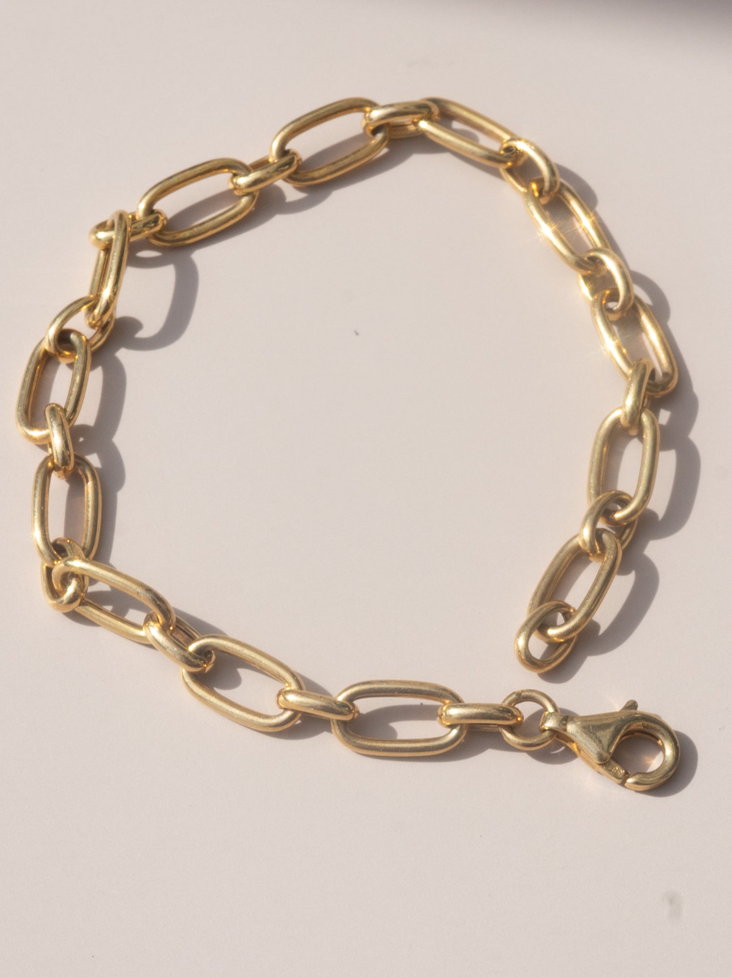 Vintage Hollow Mixed Link Bracelet