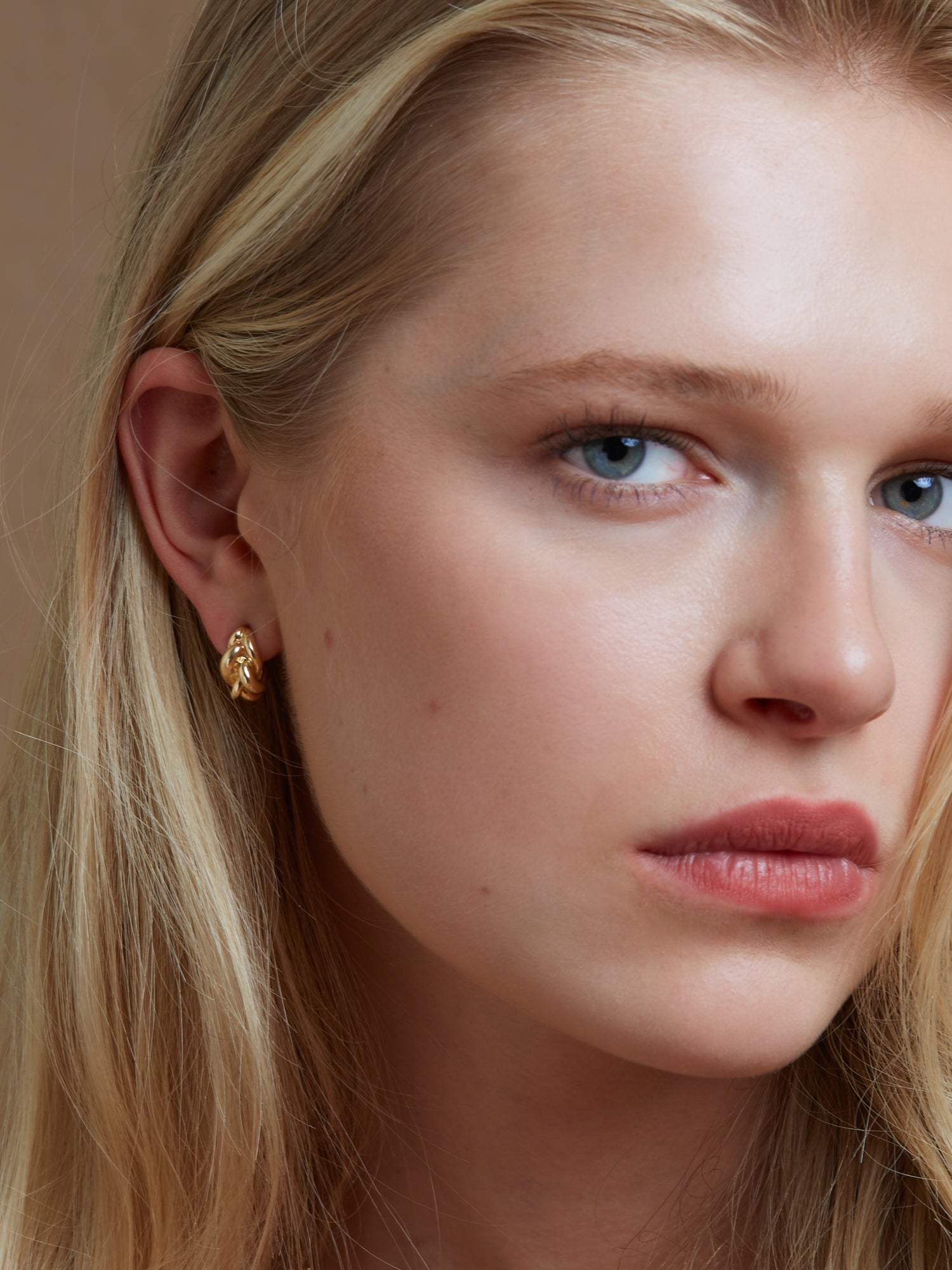 Chunky Braided Hoops
