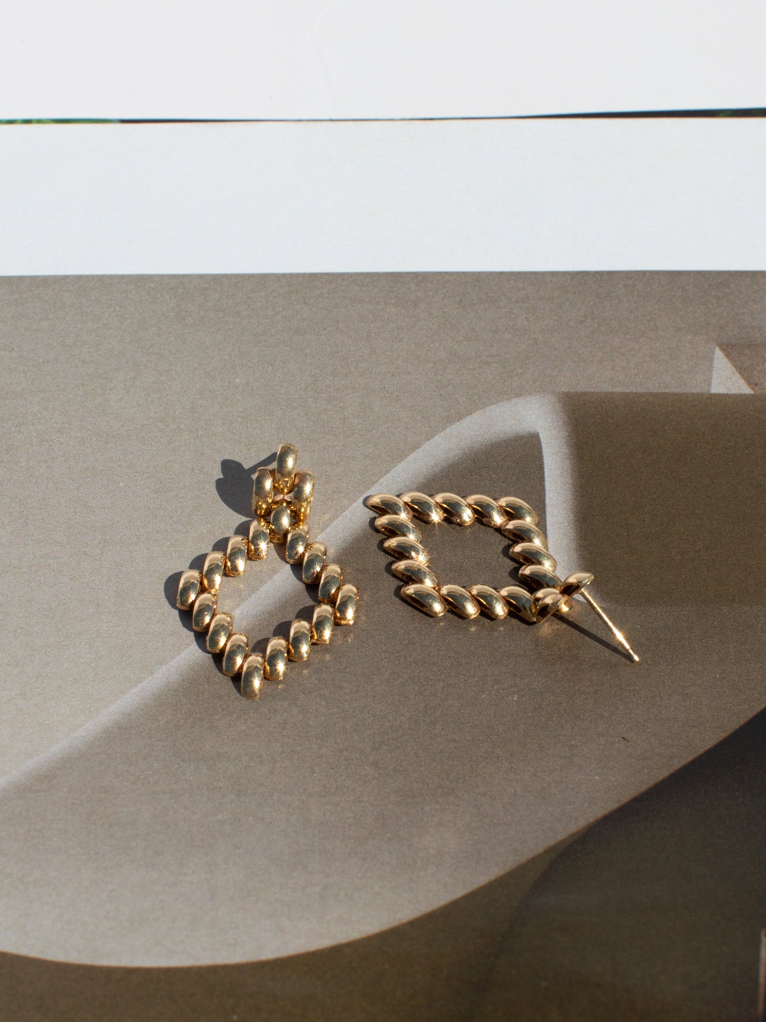 Art Deco Geometric Earrings