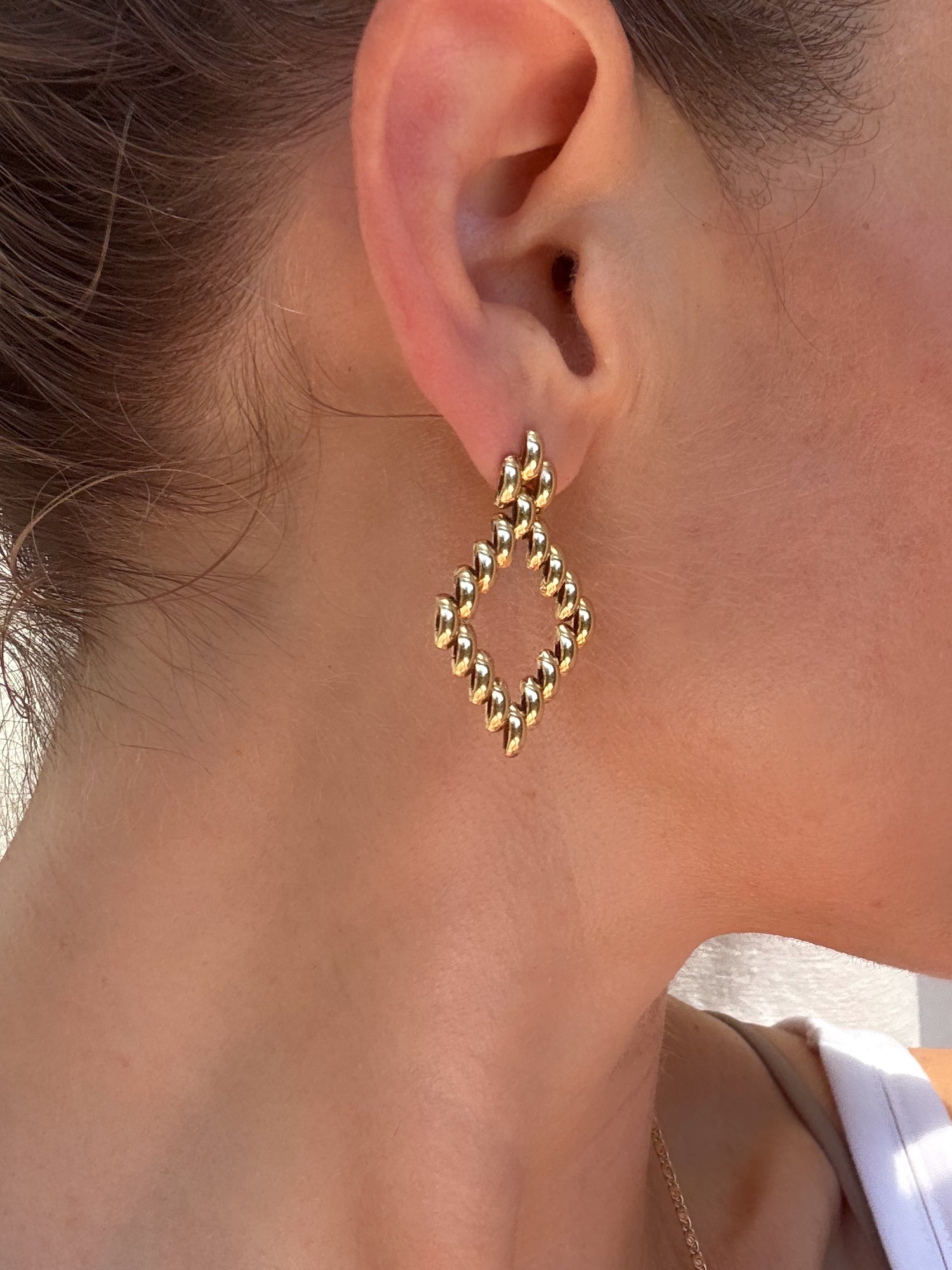 Art Deco Geometric Earrings
