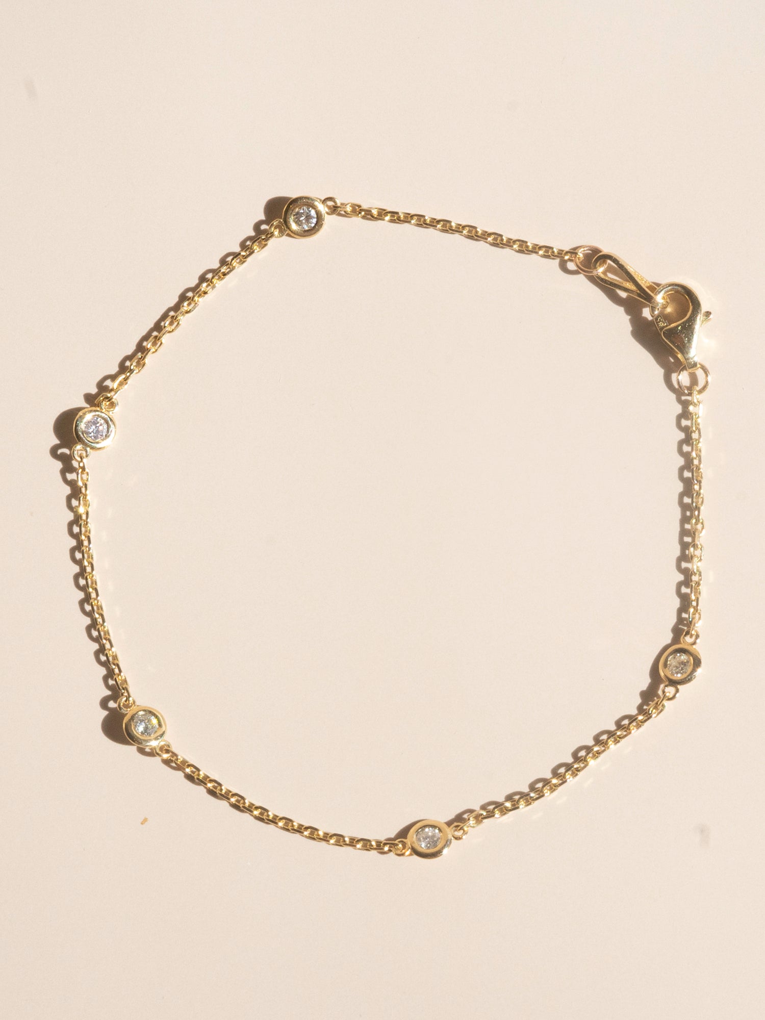 Diamond Bezel Bracelet