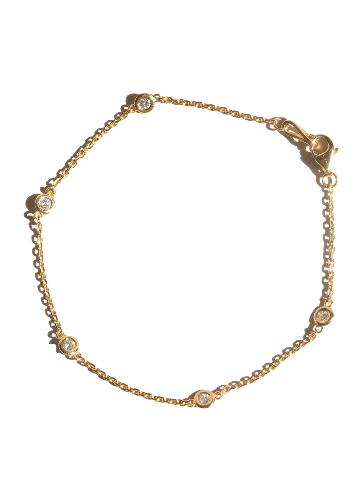 Diamond Bezel Bracelet