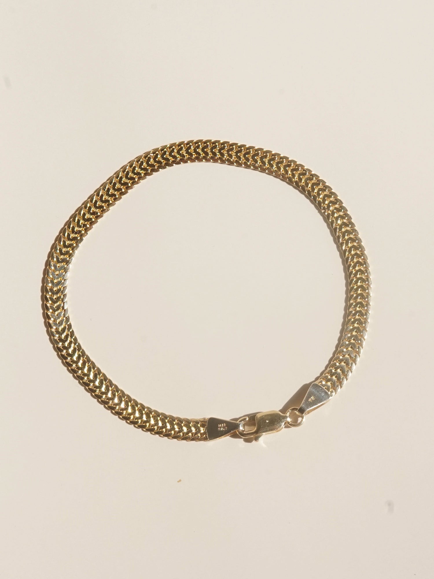 Italian Flat Chain Bracelet