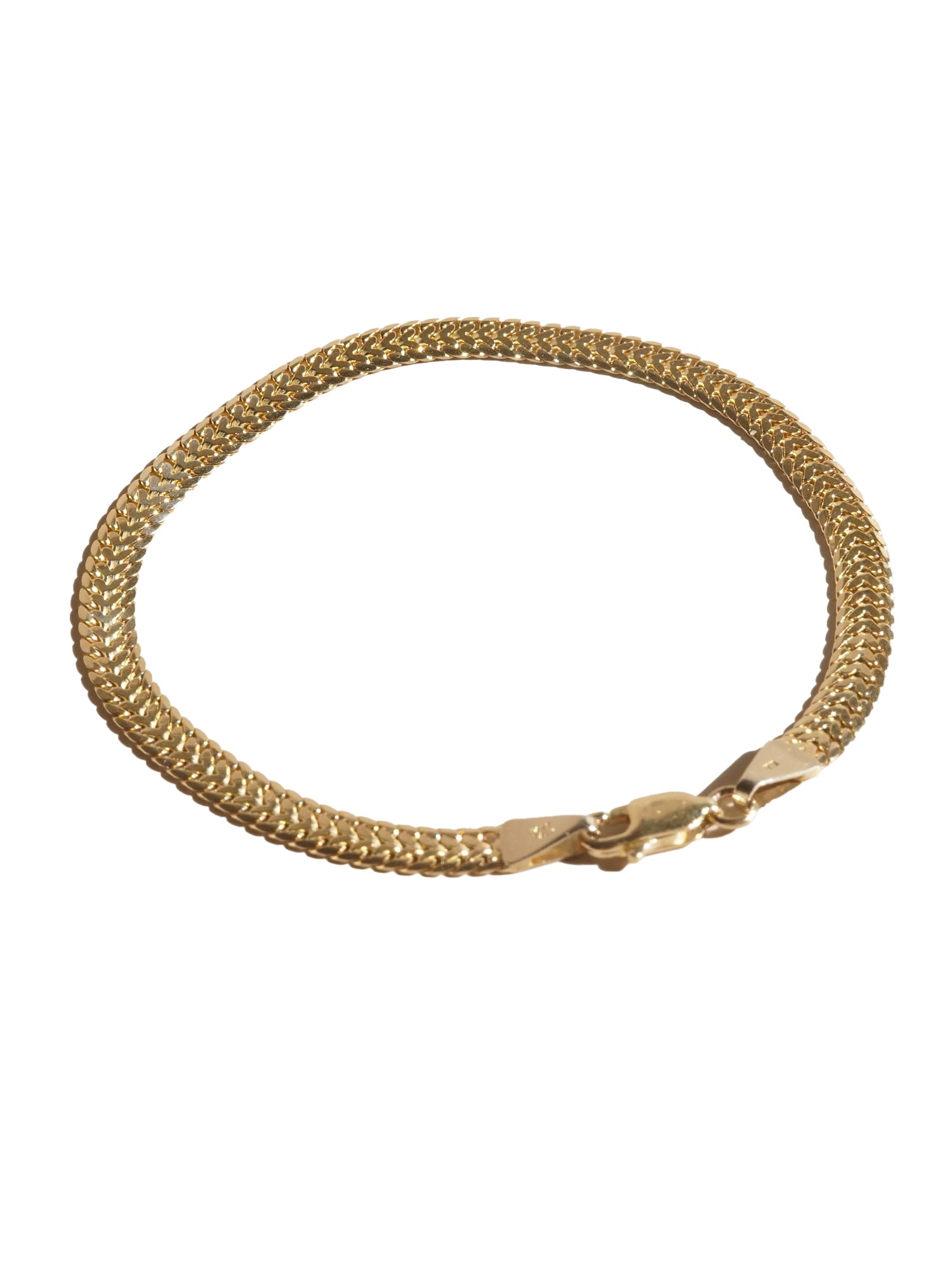 Italian Flat Chain Bracelet