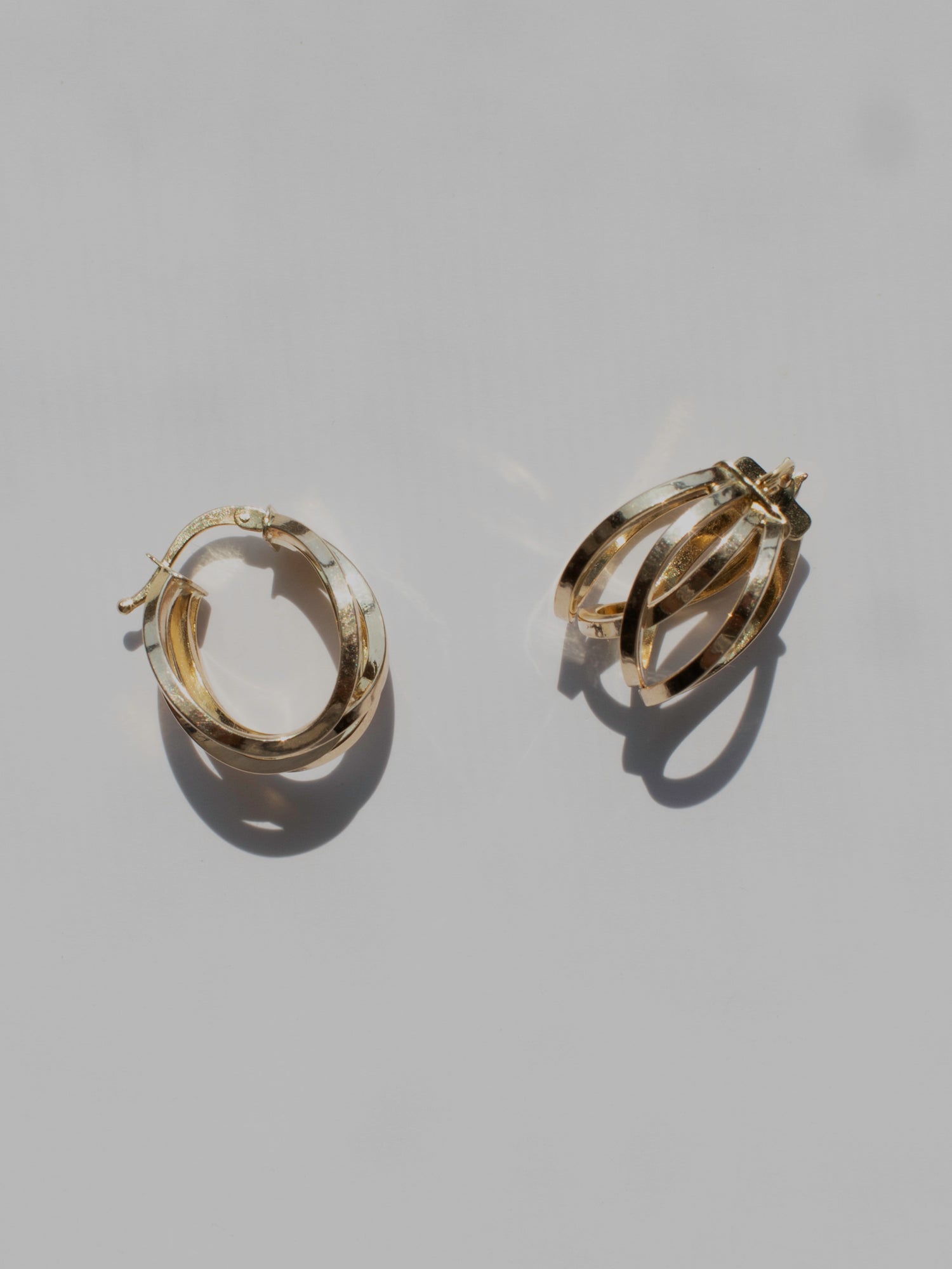 Chunky Multi-Strand Hoops