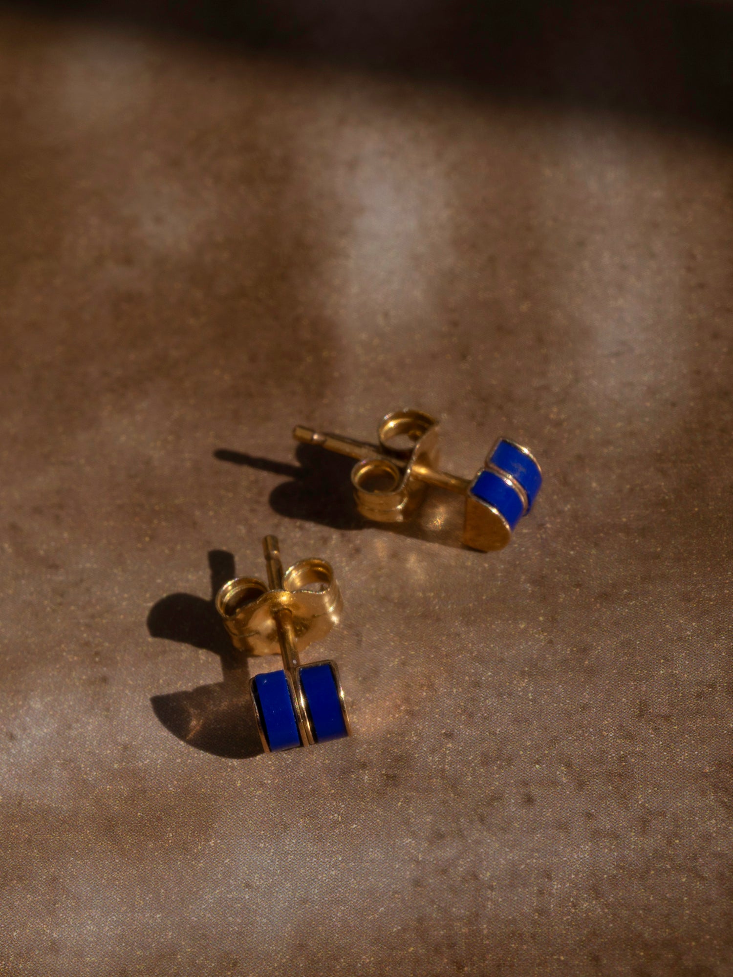 vintage Lapis Lazuli Mini Studs