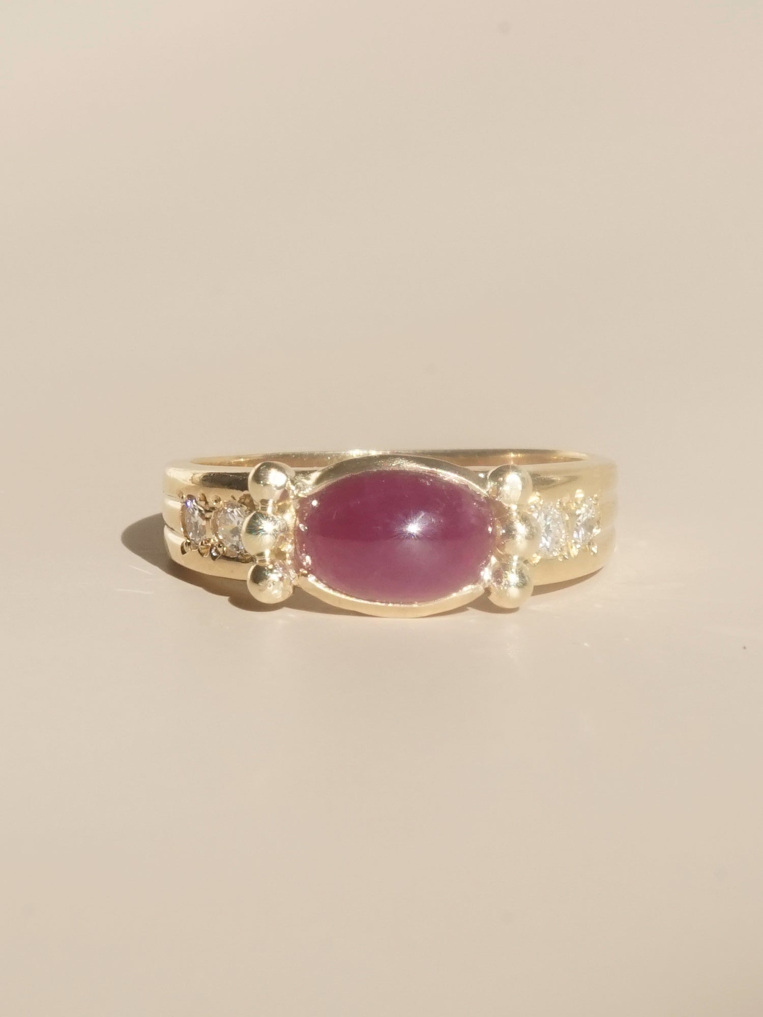 Byzantine Style Ruby Ring