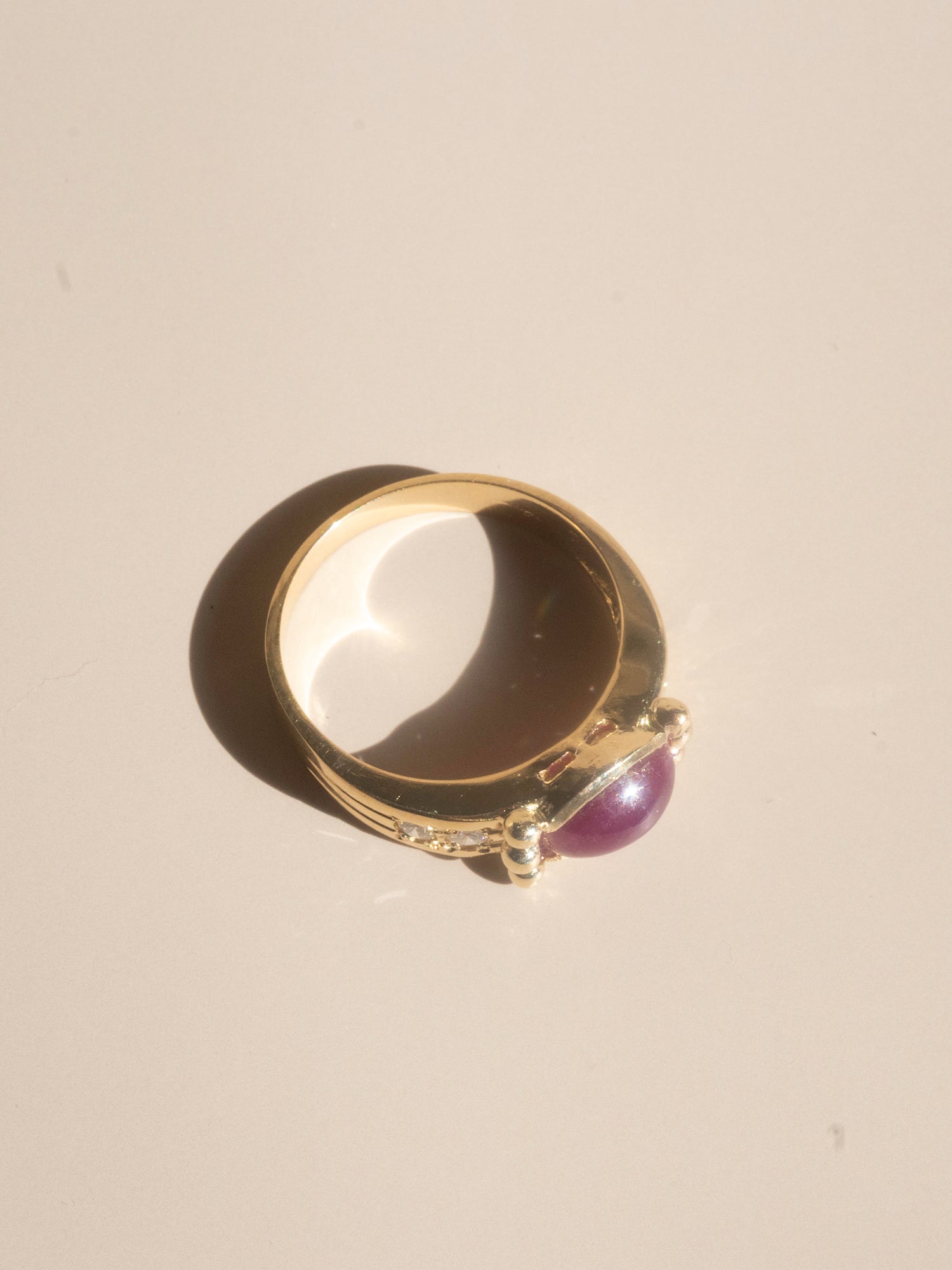 Byzantine Style Ruby Ring
