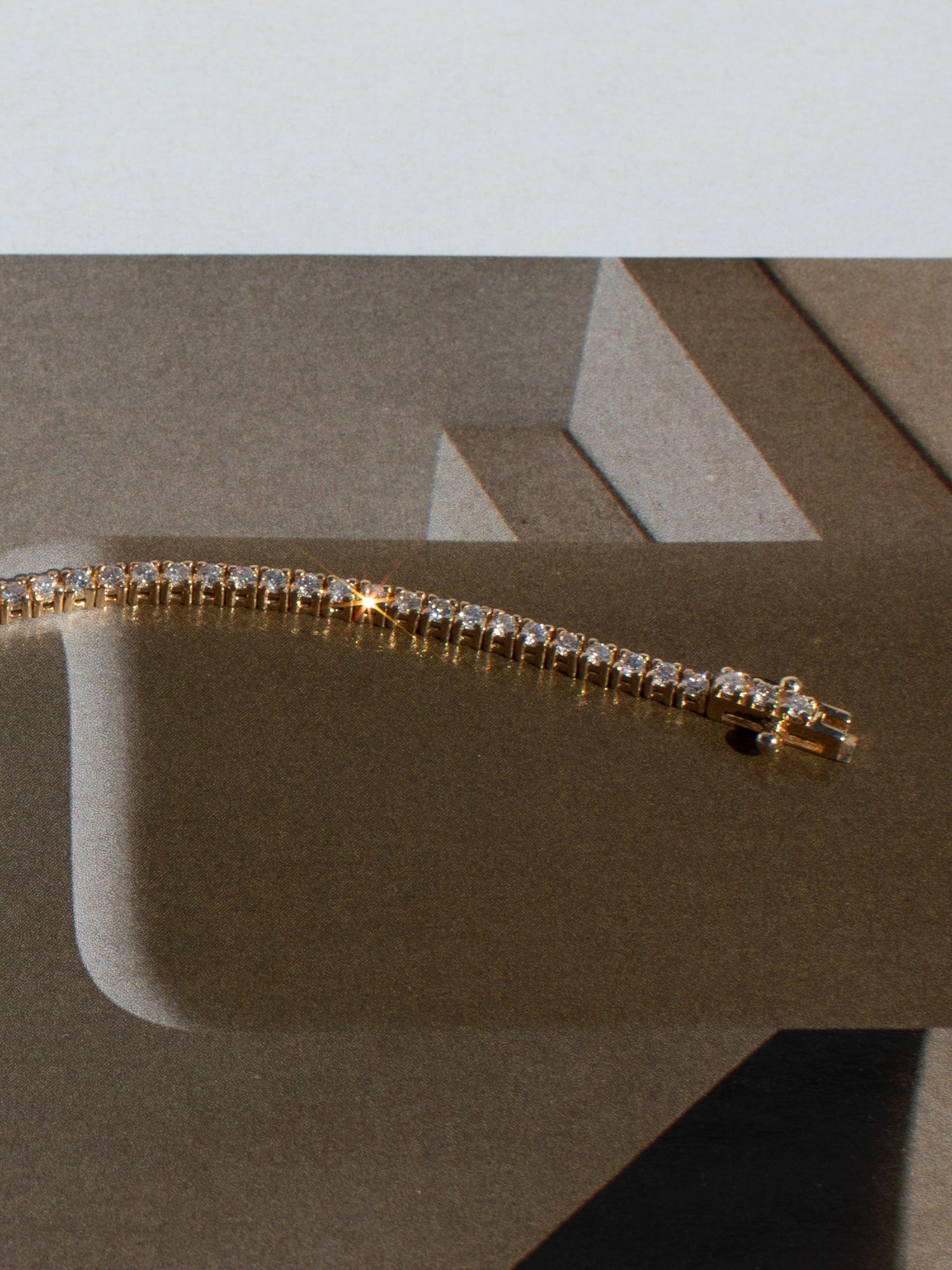 Mini Diamond Tennis Bracelet