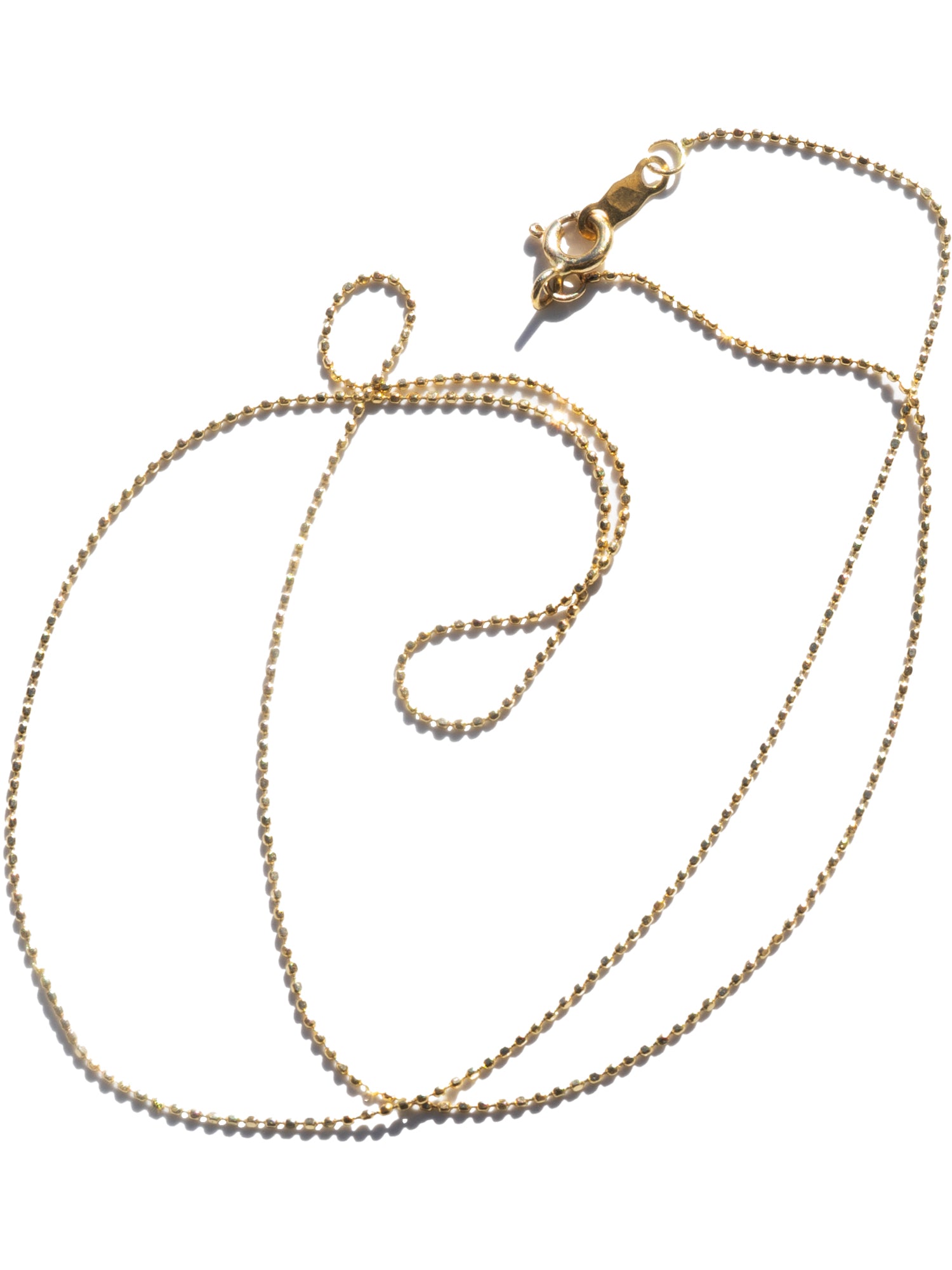 vintage mini caviar necklace