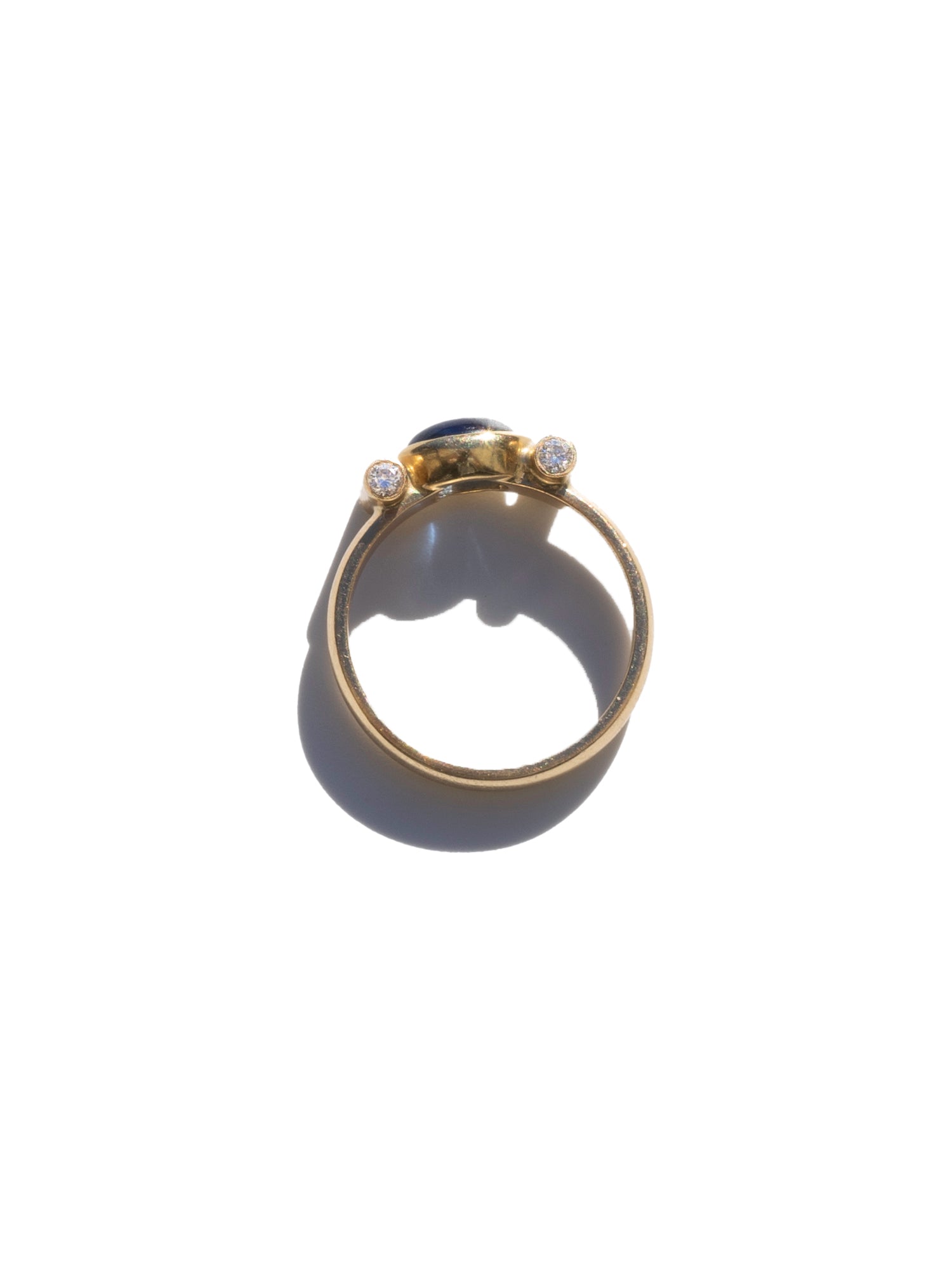 Vintage Sapphire and Diamond Ring