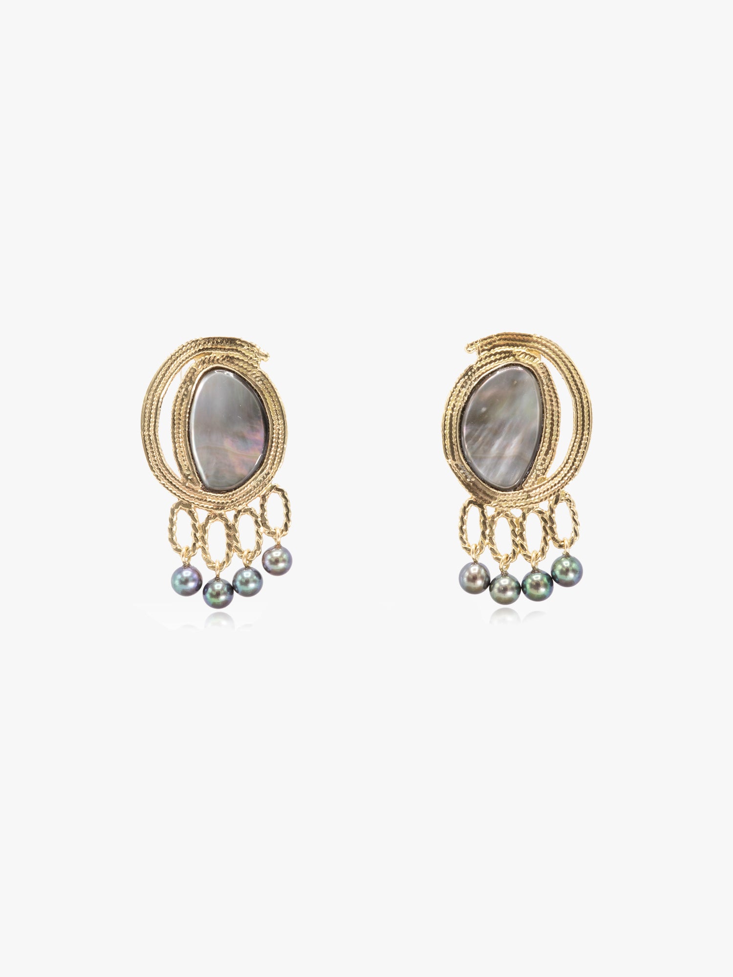 Milano Earring Mother of Pearl