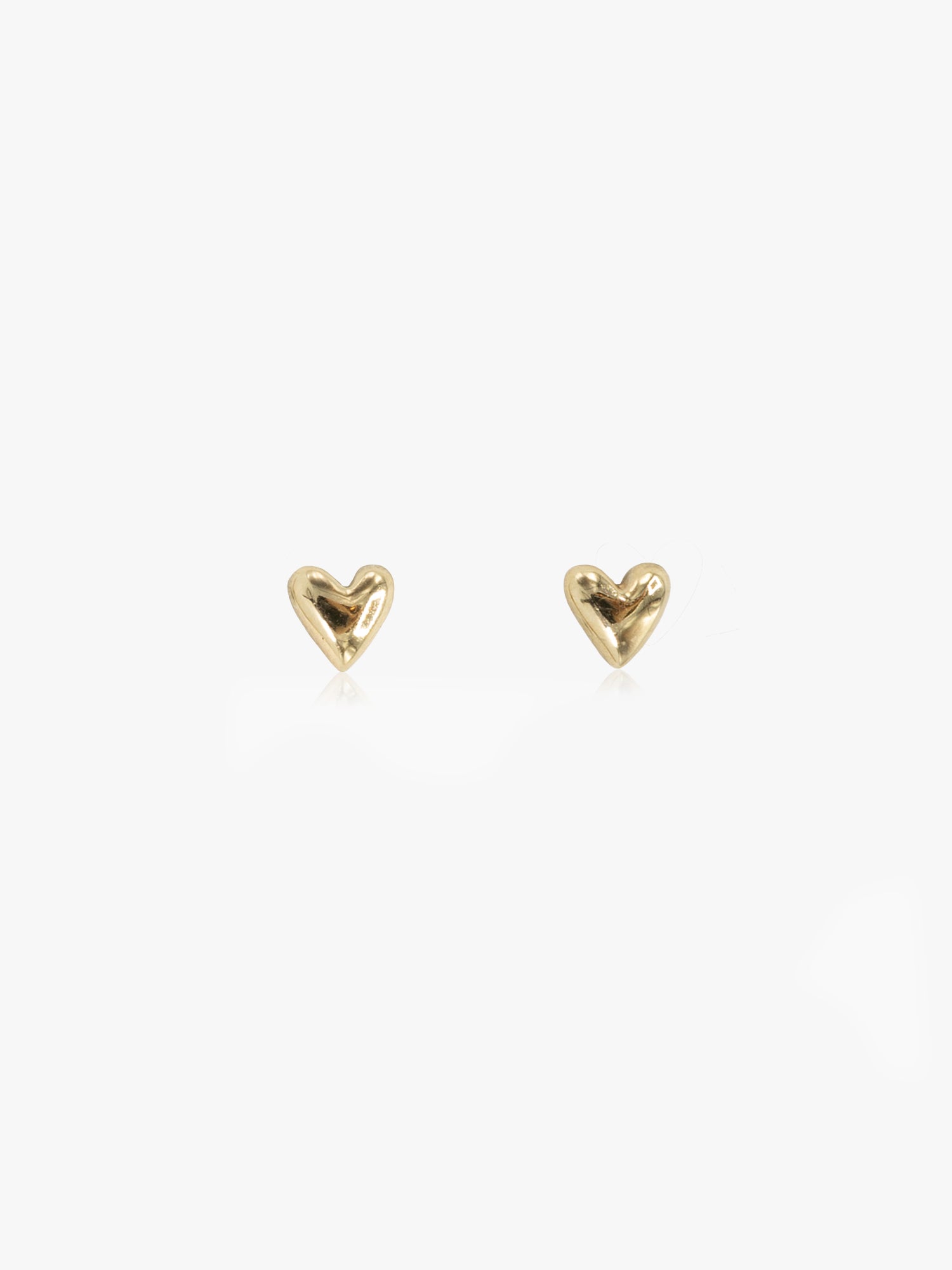 Mini heart studs