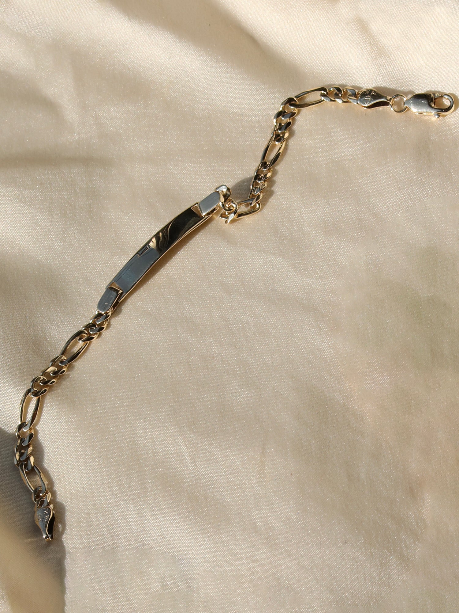 Classic 14k gold ID Bracelet