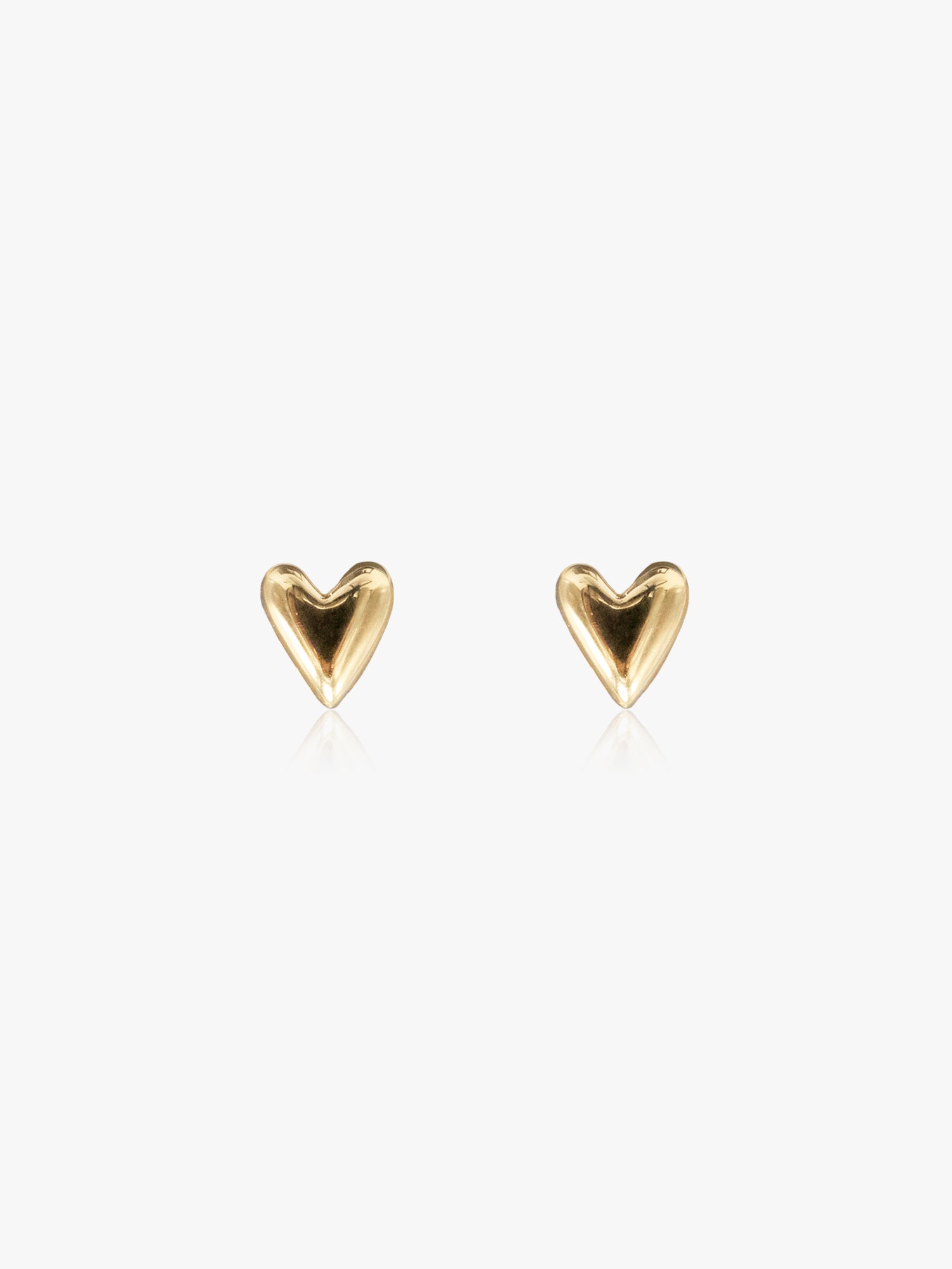Medium Heart Studs