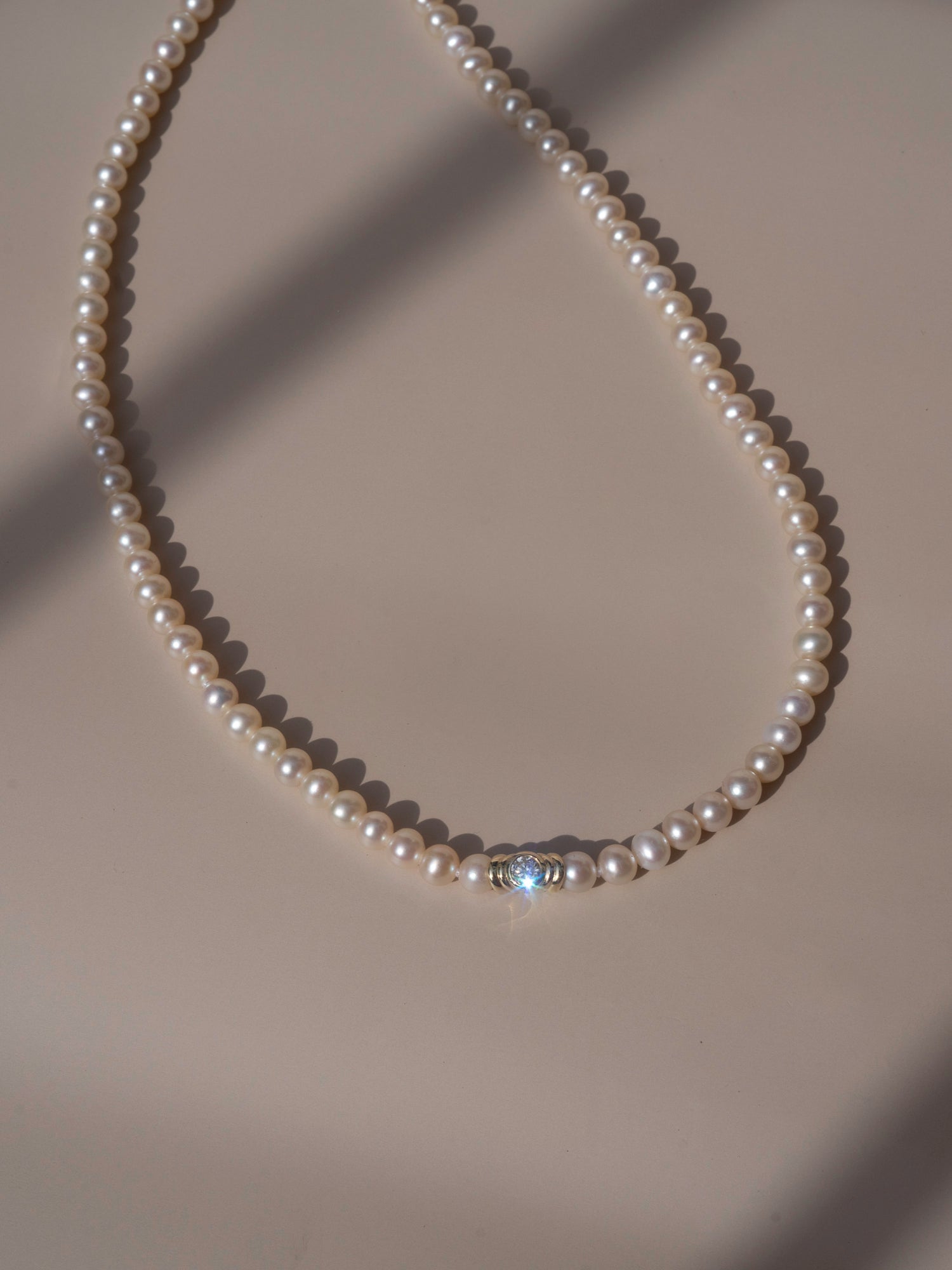Pearl and Diamond Choker