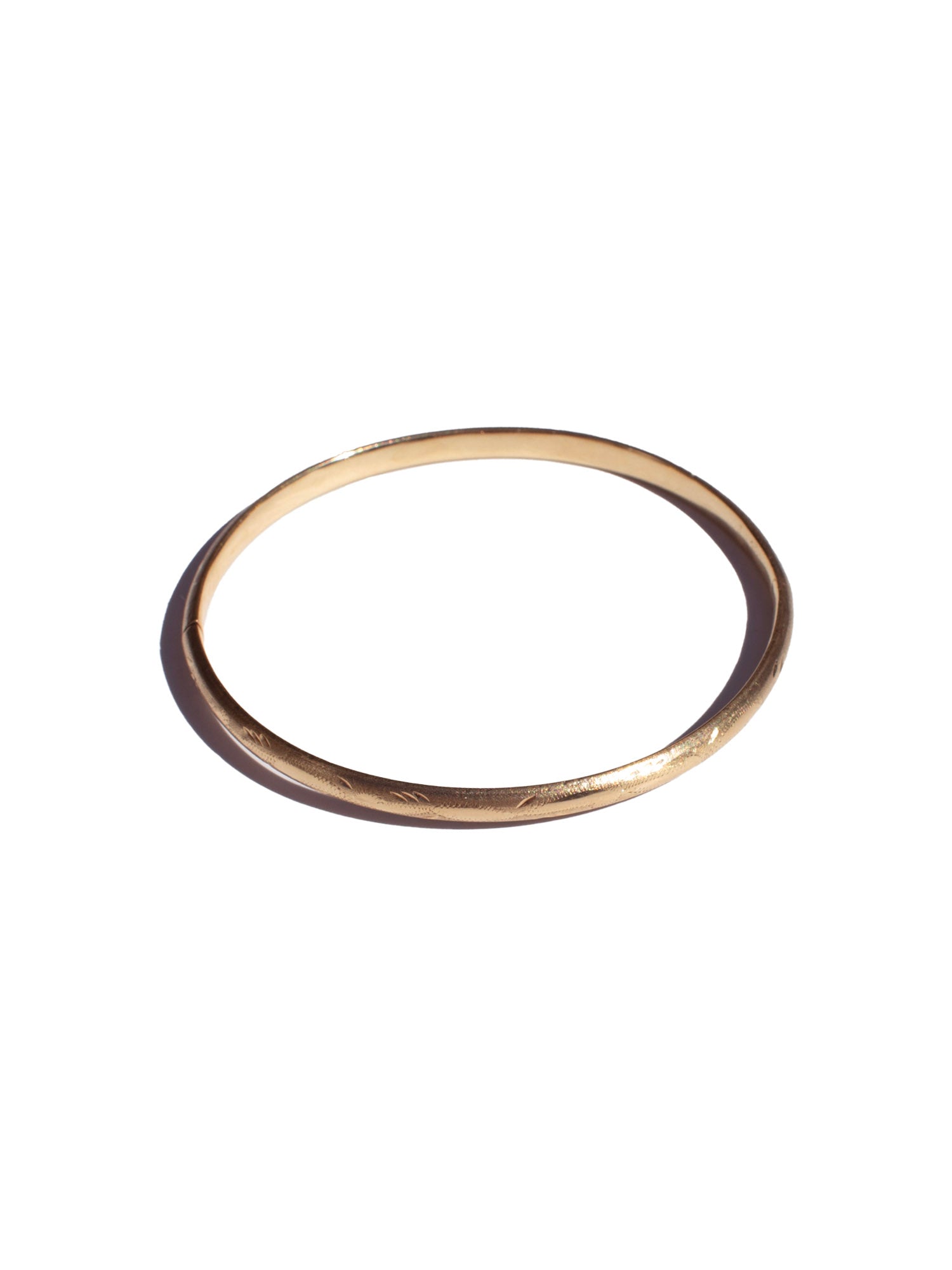 Vintage 14k gold Bangle