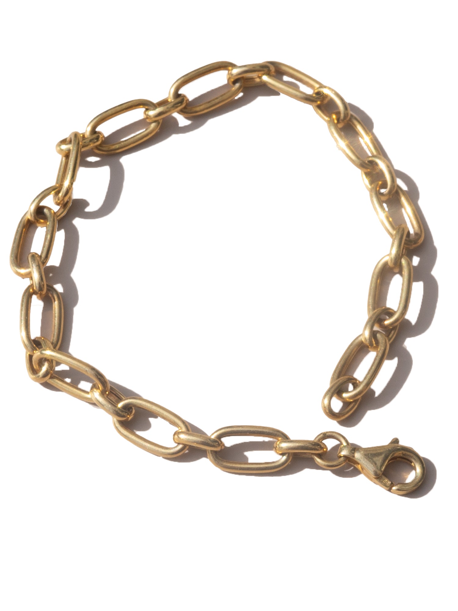 Vintage Hollow Mixed Link Bracelet