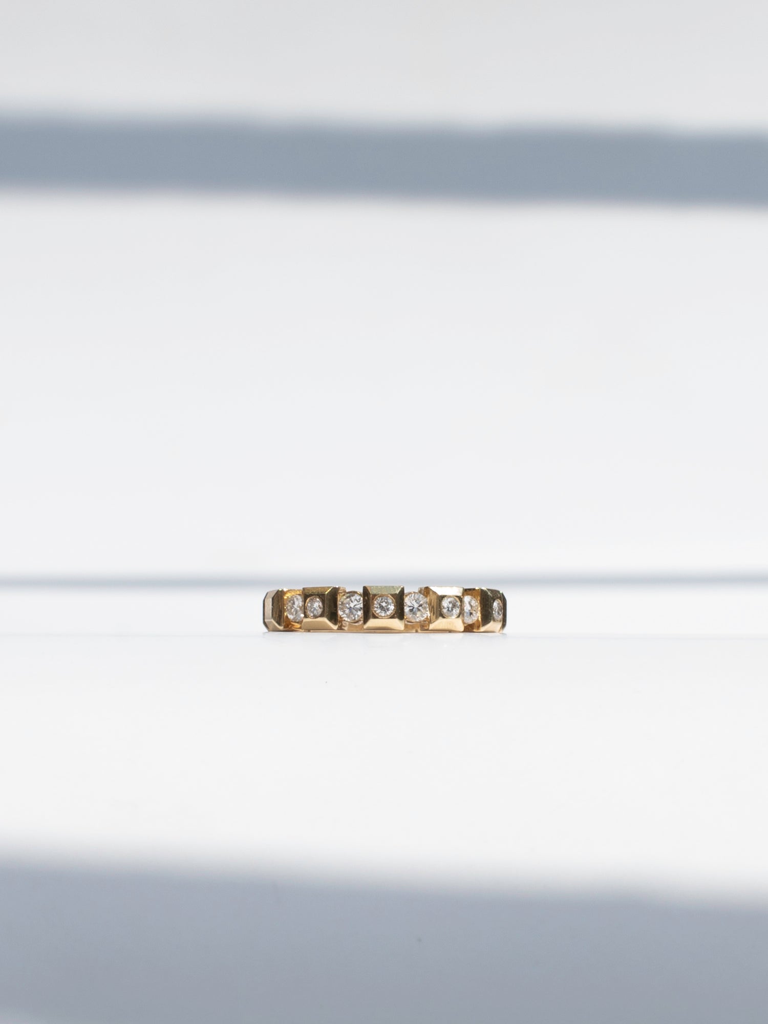 Sculptural Diamond Ring