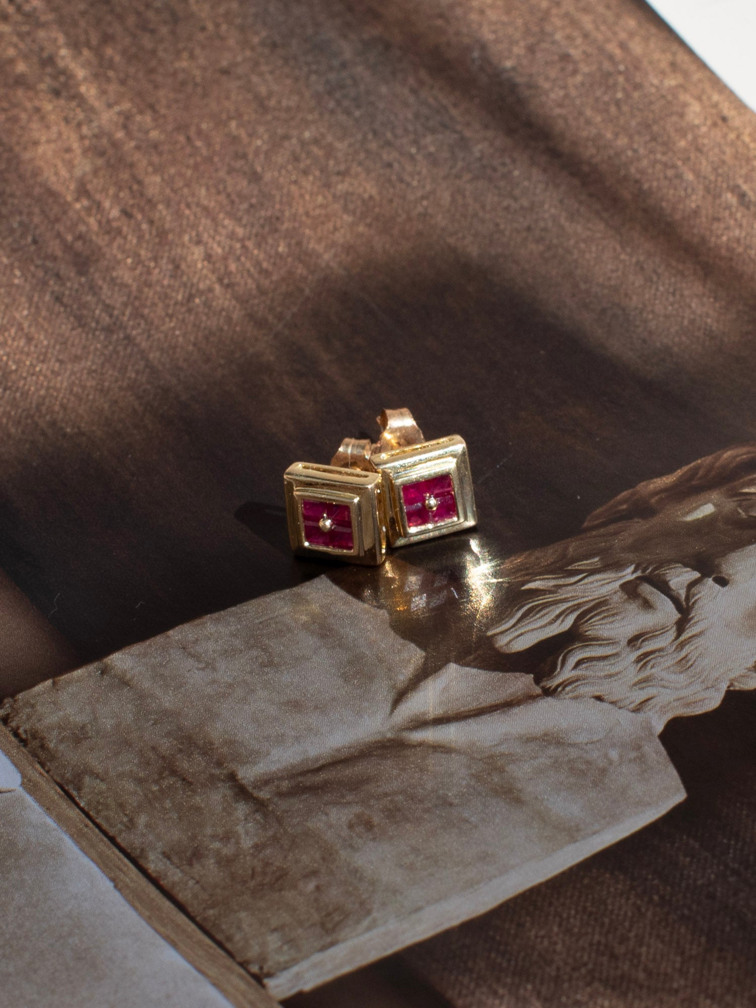 Ruby Studs