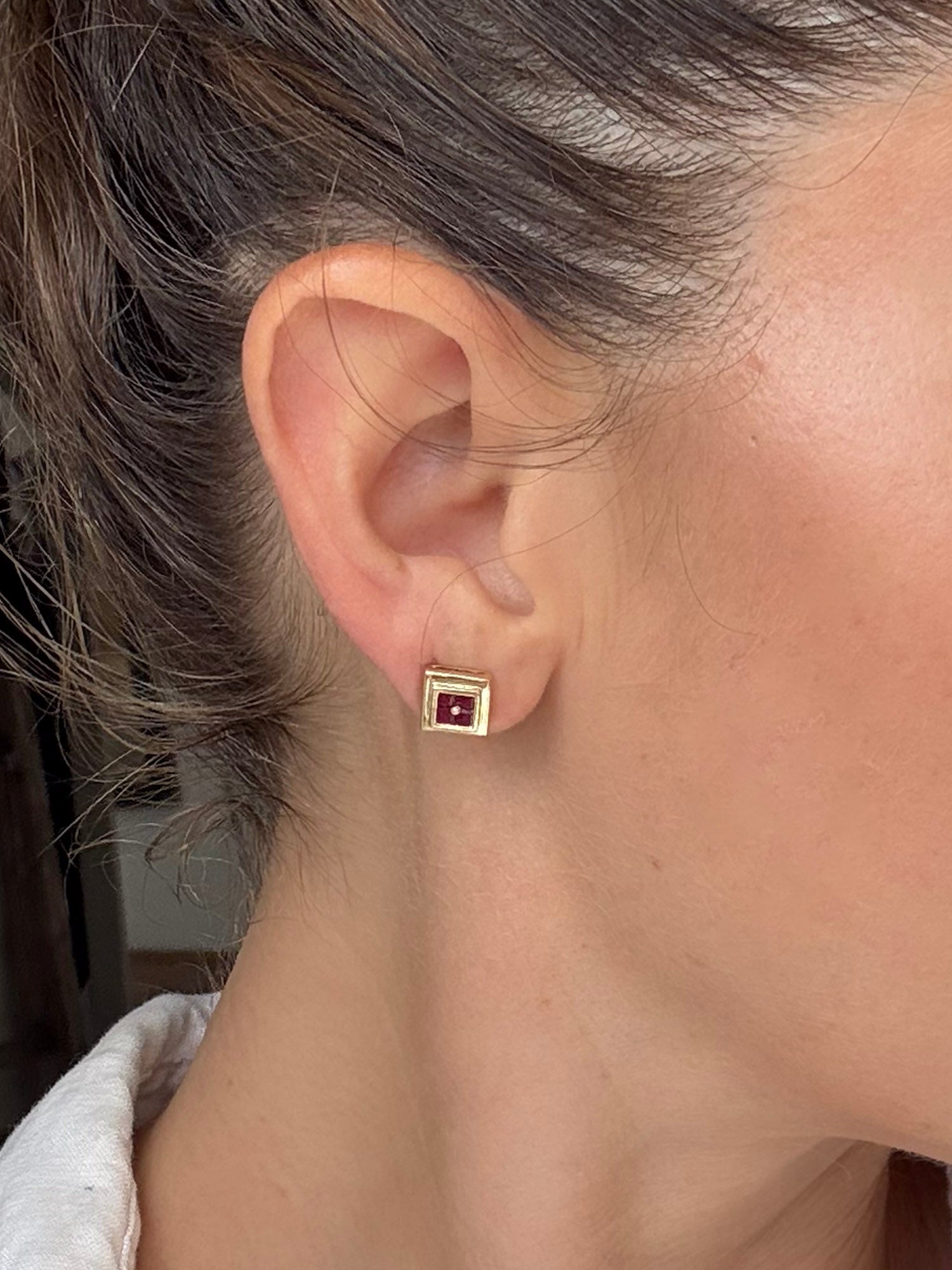 Ruby Studs