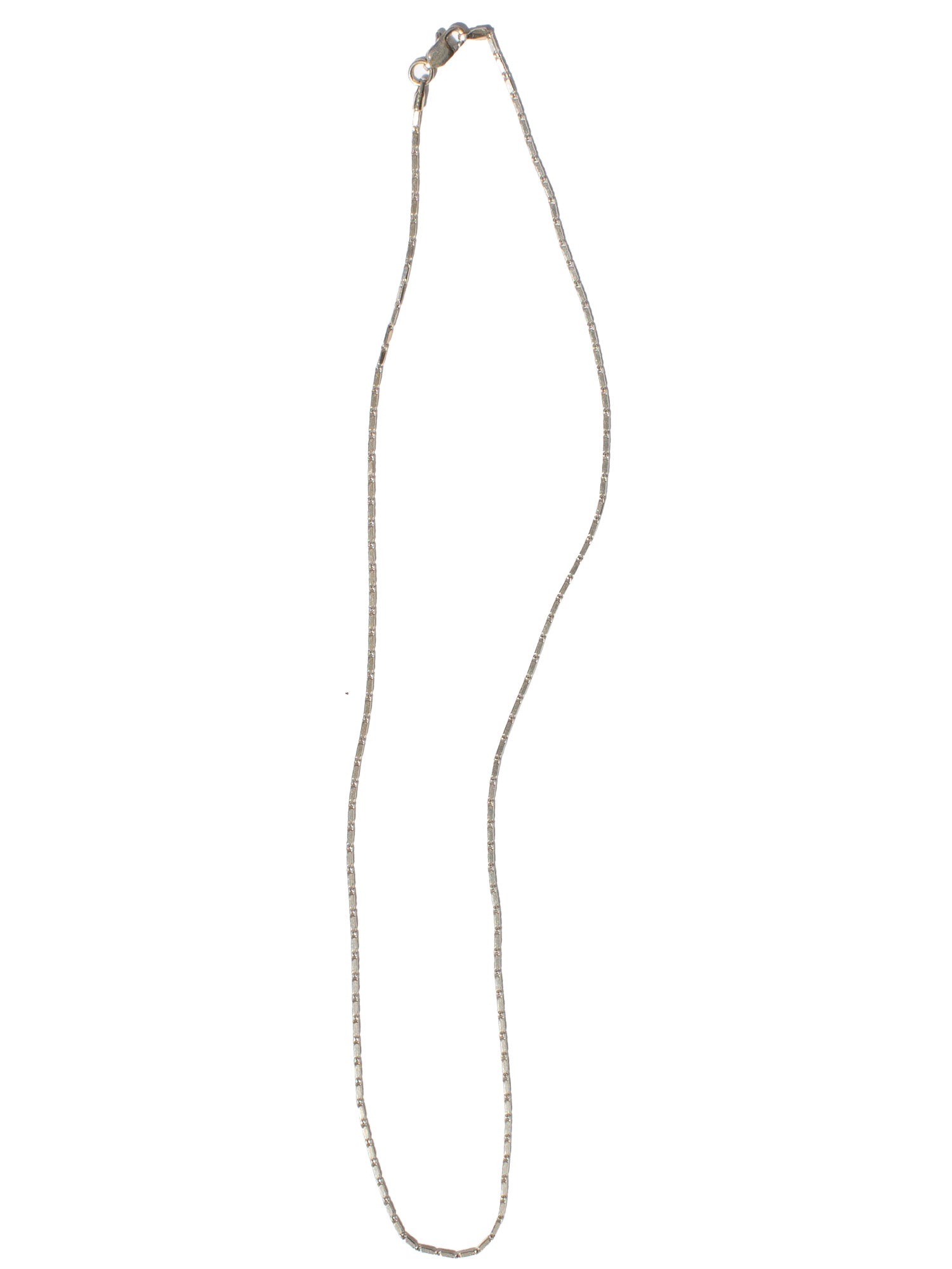 Minimalist White Gold Chain