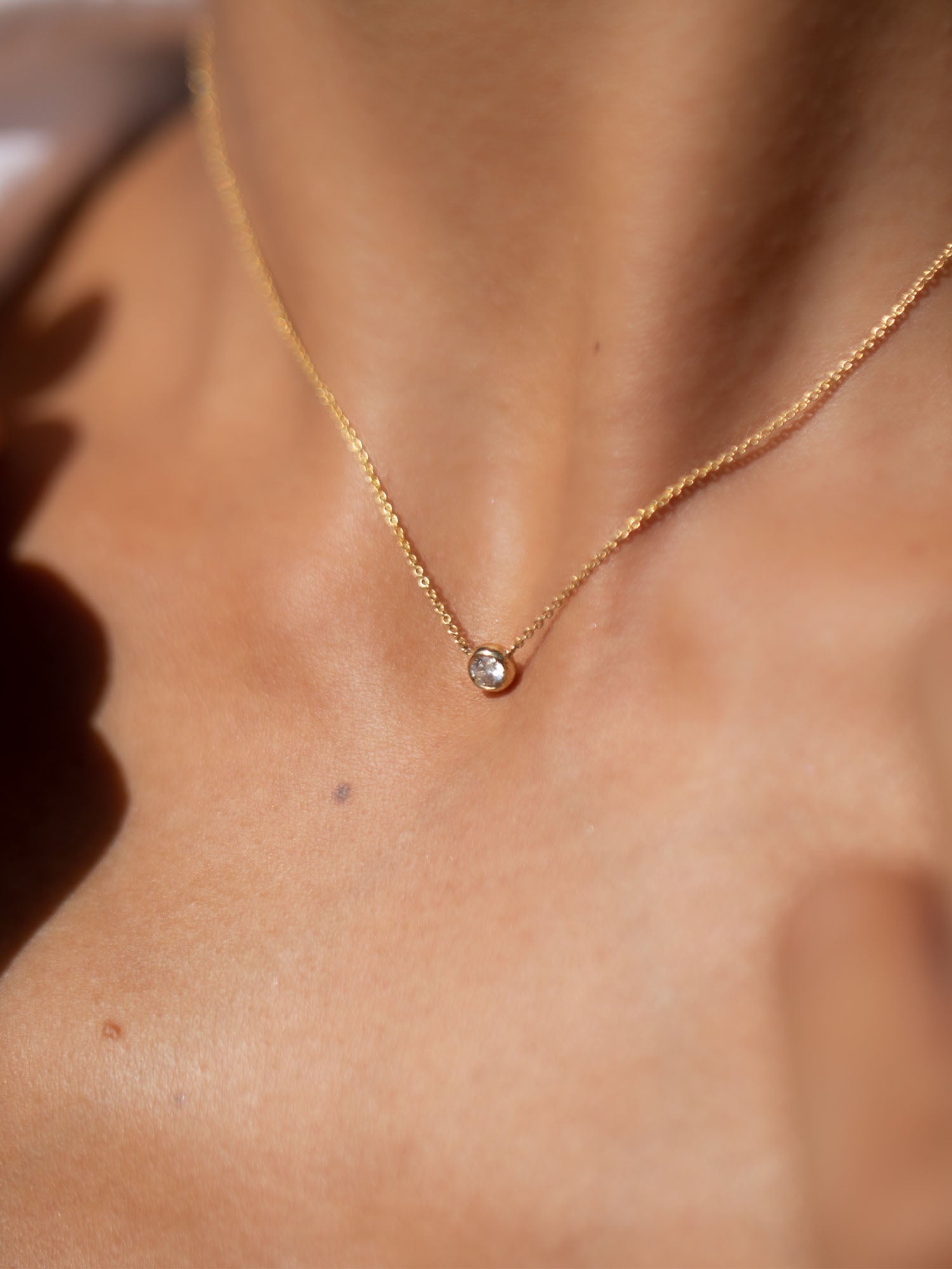 Solitaire Necklace